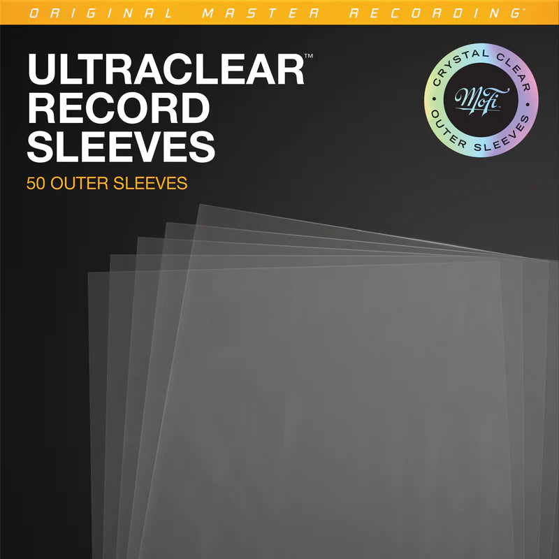 MoFi Archival UltraClear Record Outer Sleeves (50 count)