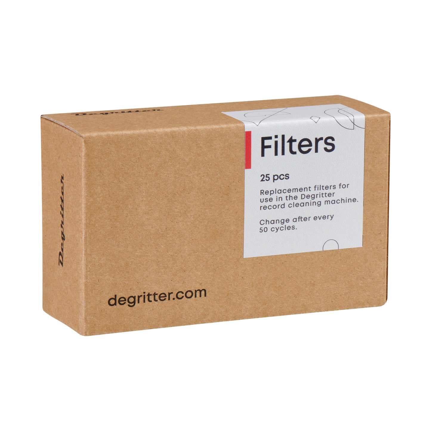 Degritter Replacement Filter Pack (25 pcs)