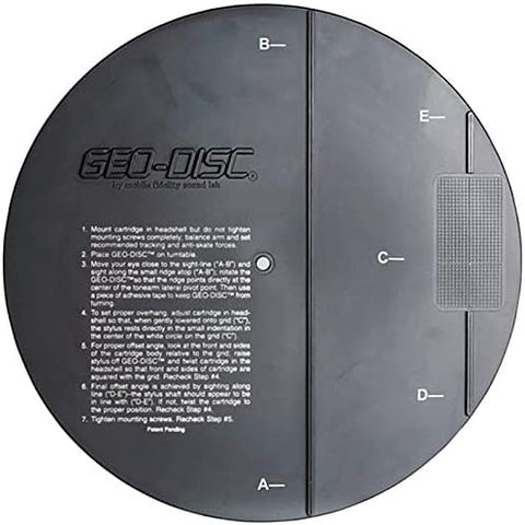 Geo-Disc Cartridge Alignment Device