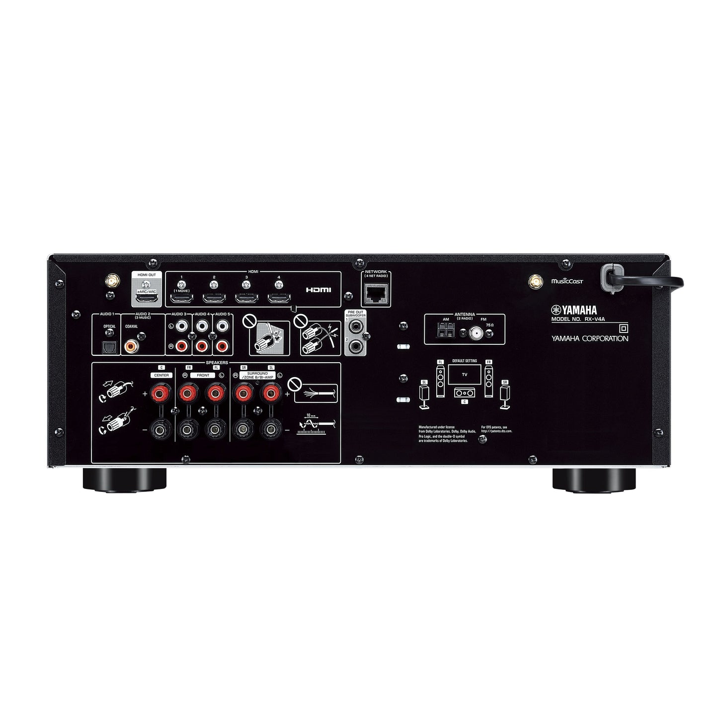 Yamaha RX-V4A 5.2-Channel AV Receiver