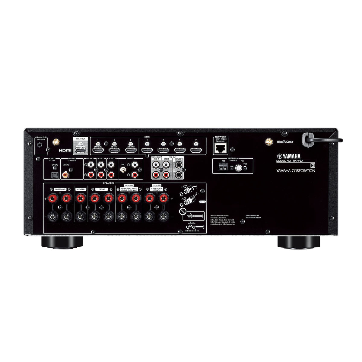 Yamaha RX-V6A 7.2-Channel AV Receiver