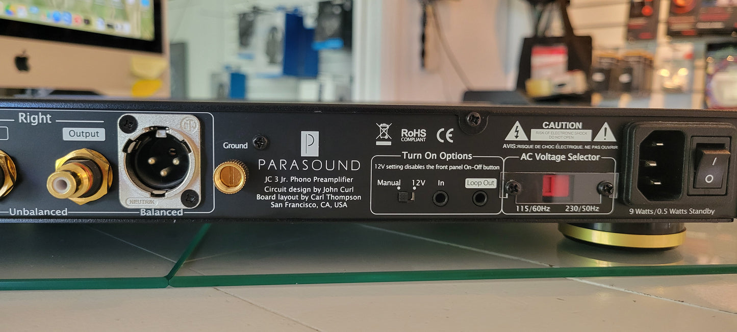 **PRE-OWNED** Parasound JC3 Jr Preamp