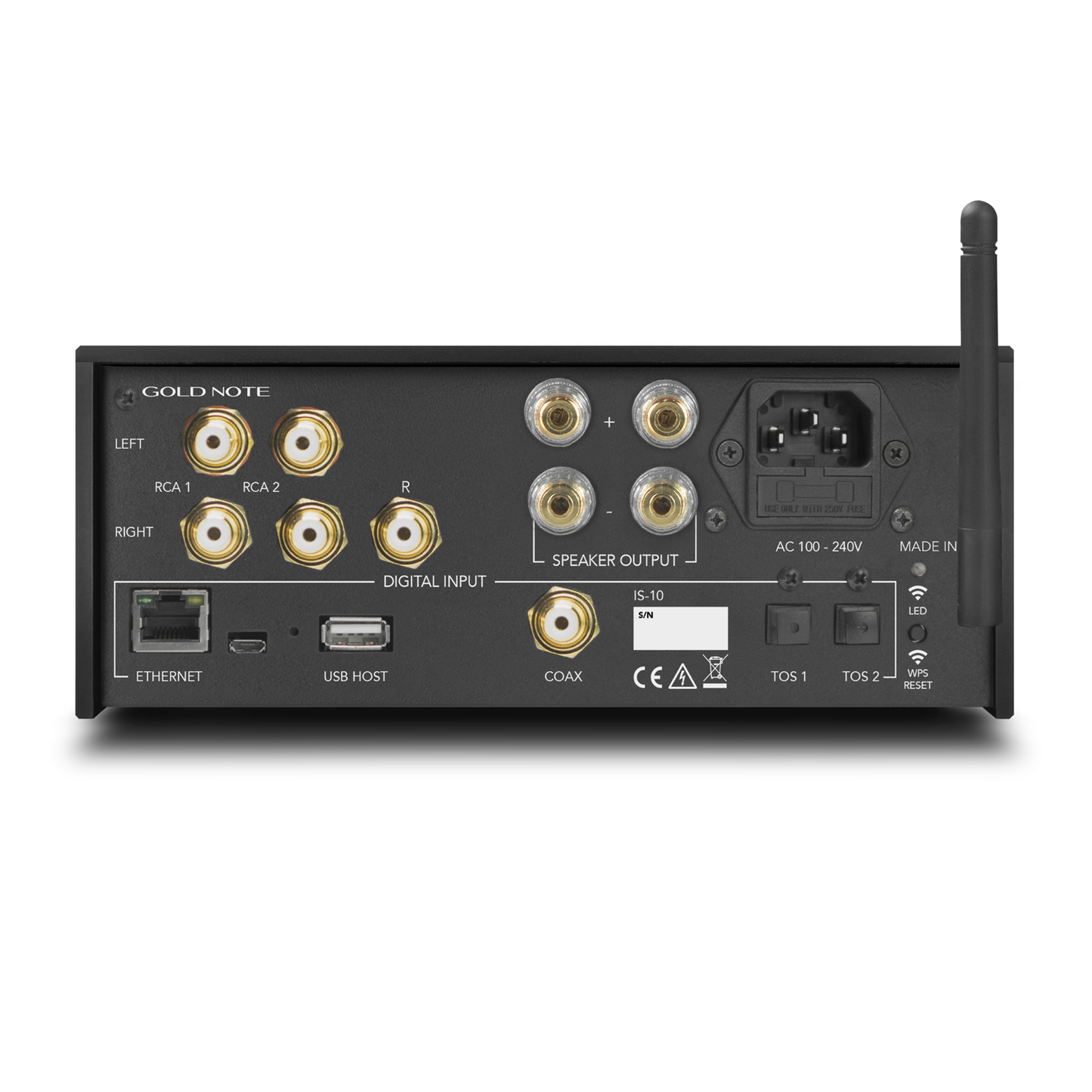 Gold Note IS-10 Integrated Streaming Amplifier