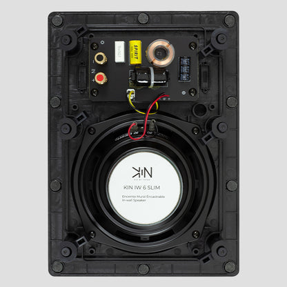 Totem KIN IW6 Slim 6 Inch In-Wall Speakers (Pair)