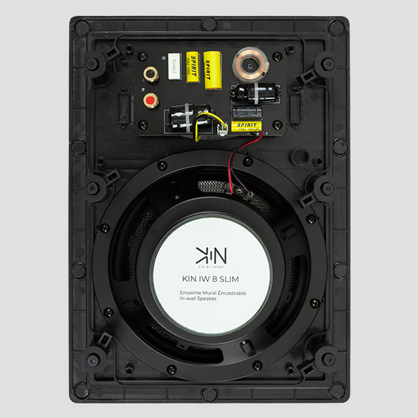 KIN IW8 SLIM - 8 Inch In Wall Speakers (pair)