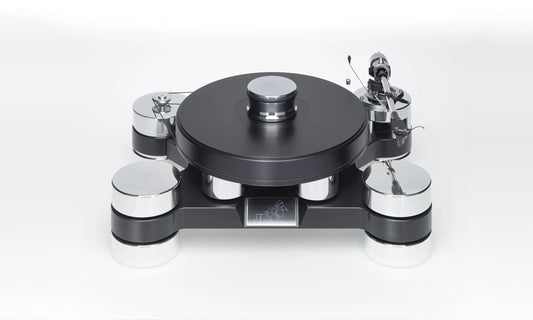 Transrotor Dark Star Silver Shadow Turntable