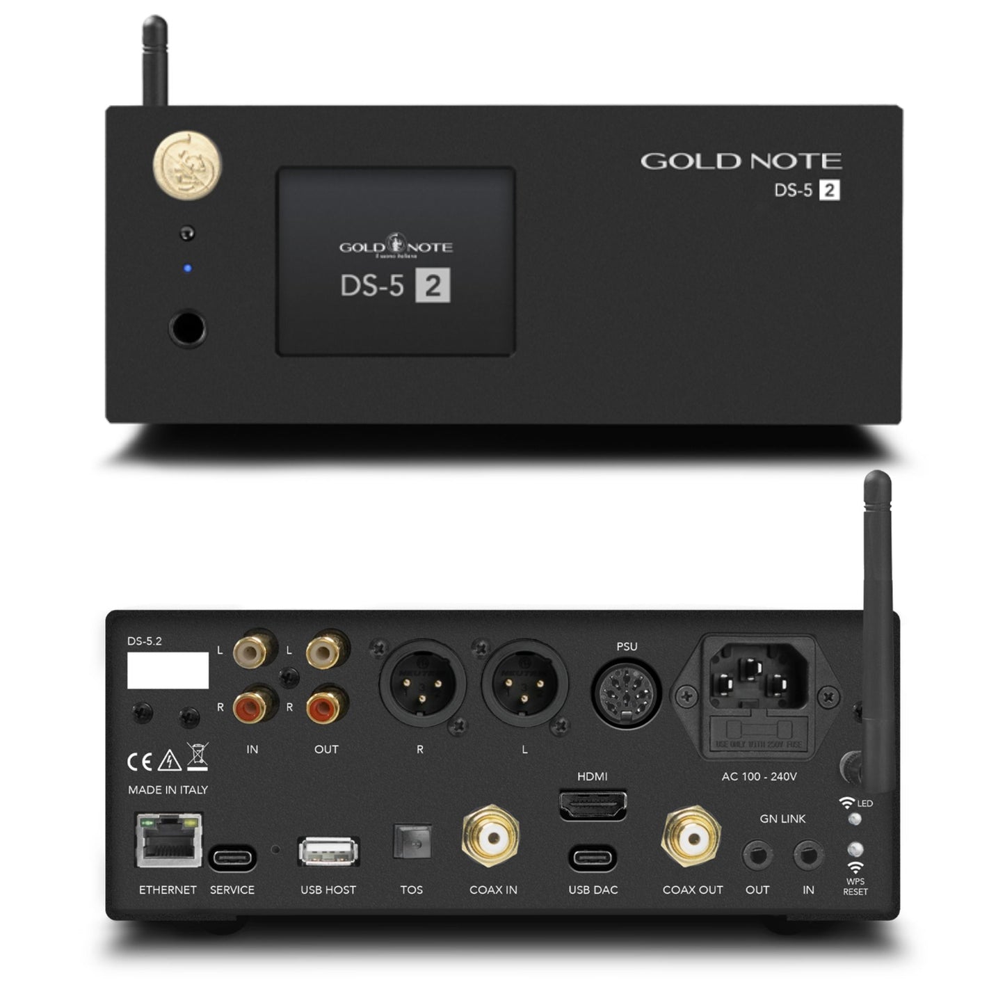 Gold Note DS-5.2 Streaming DAC / Preamplifier