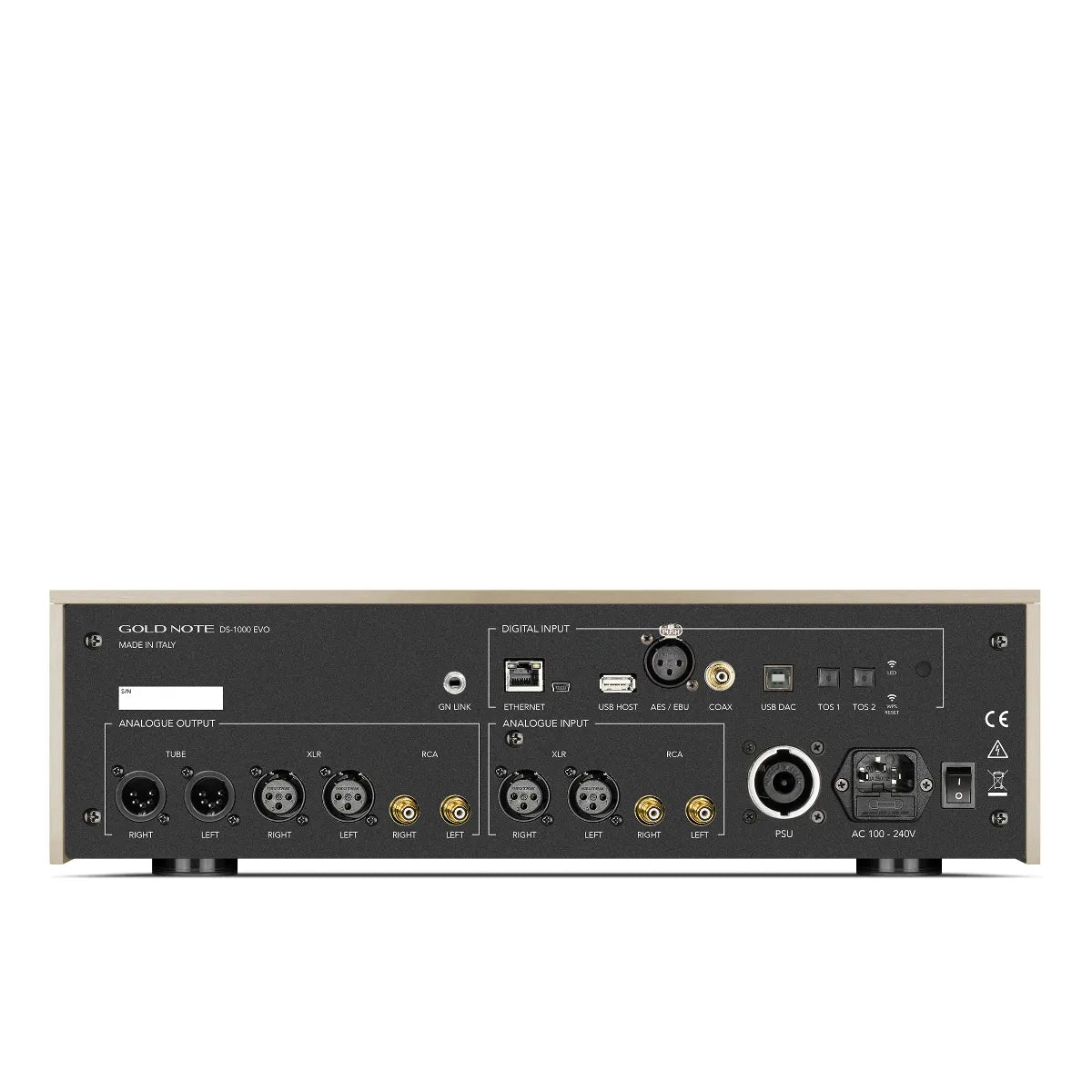 Gold Note DS-1000 EVO Line Streaming DAC