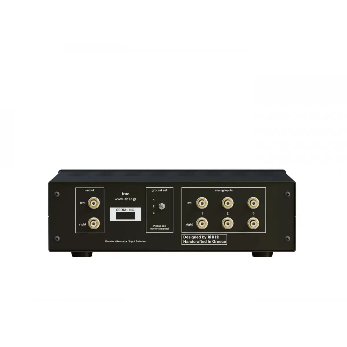 LAB 12 True – Passive Attenuator Input Selector