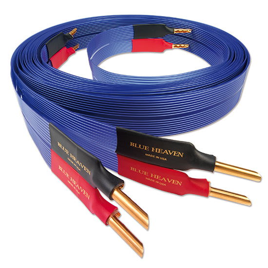 <strong>SPECIAL</strong> <br> 2.5M Nordost Blue Heaven Speaker Cables (PAIR)