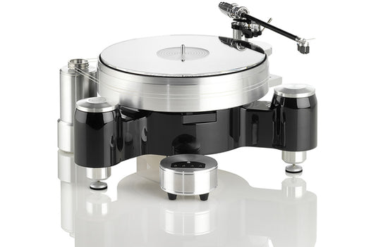 Acoustic Solid Solid Wood Round Turntable